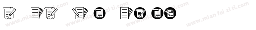 FontefSymbols Regular字体转换
